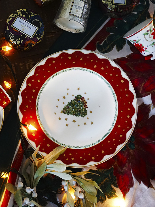 [크리스마스] 마이노엘 8인치 접시
