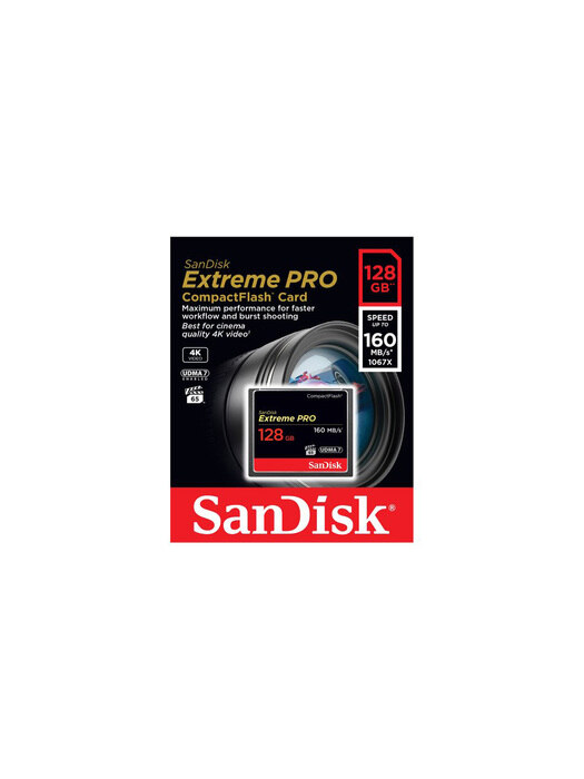 [공식인증] 샌디스크 Extreme PRO CompactFlash Card 128GB