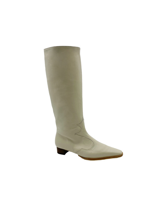 Westie Long Boots / Cream