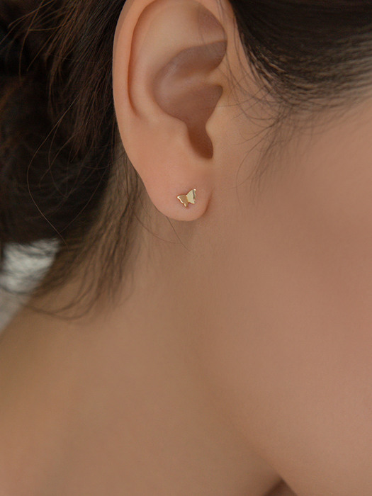 14k 나비 피어싱 귀걸이 (14k골드) S13