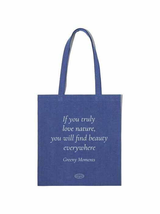 Greeny eco bag (Cobalt blue)