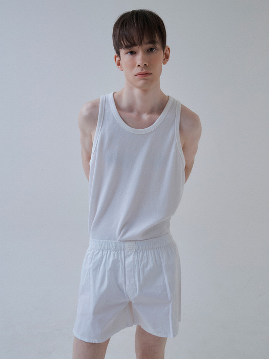 CLASSIC WOVEN EASY SHORTS WHITE