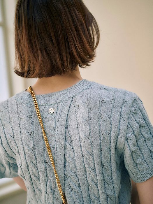 Cable Knit Pullover SK2MP639-AM