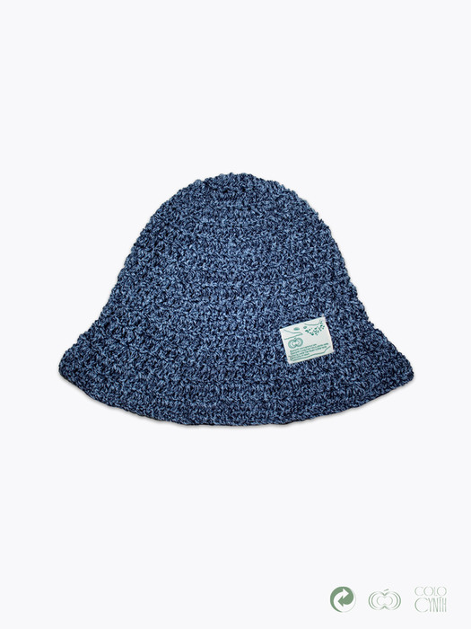 Como Recycle Hat Blue Mix