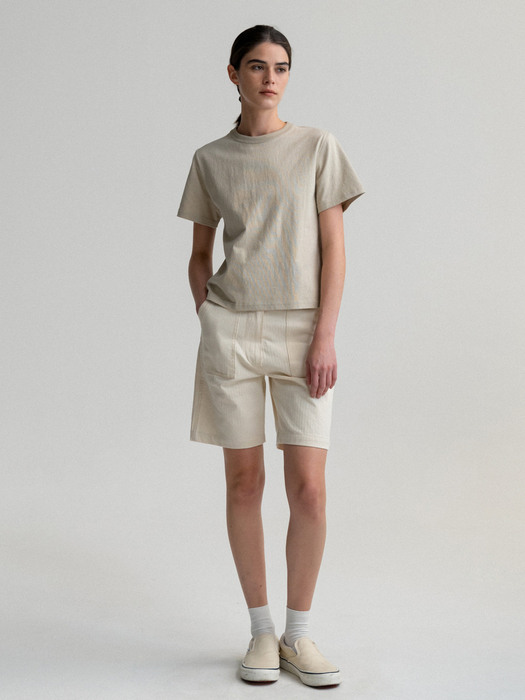 Worker shorts (Ivory)