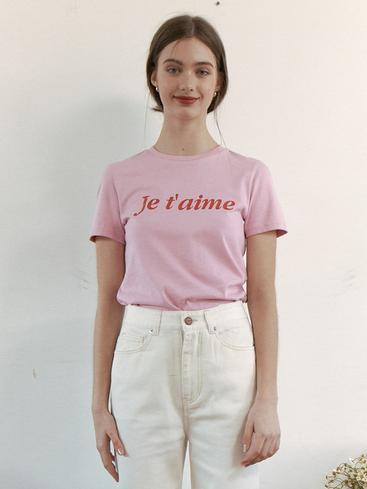 JE T’AIME T-shirt_3color