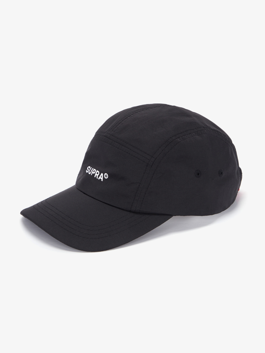 NYLON CAMP CAP BLACK