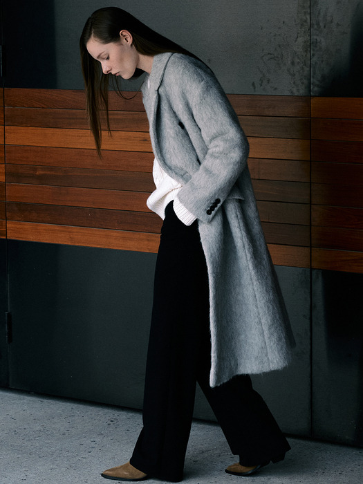 [Day-Wool] Semi-Wide Winter Trousers_3color
