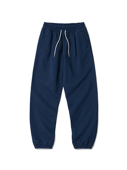 1-Tuck Sweatpants Navy