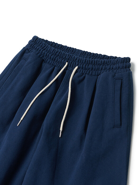 1-Tuck Sweatpants Navy