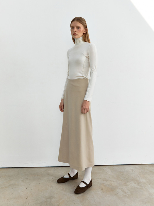TWW DIVIDED WOOL TURTLENECK TOP_4COLORS