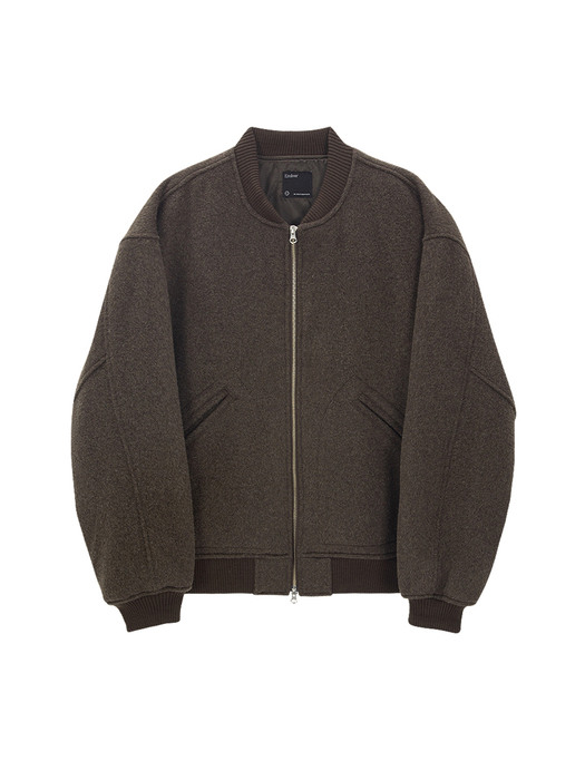 Wool flight jumper (brown)