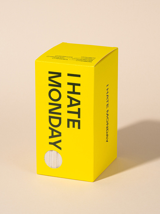 I HATE MONDAY GIFT PACKAGE (5~8켤레용)
