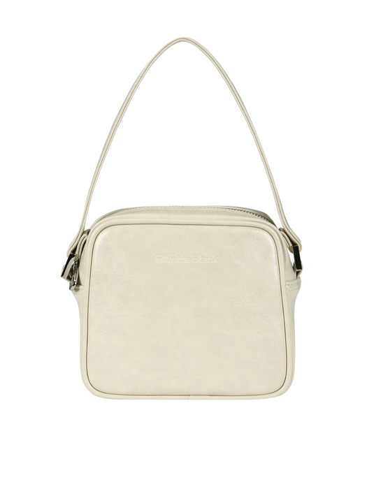 Trapezoid Mini Tote Bag (cream)