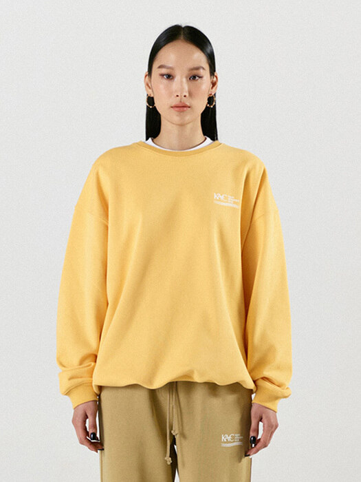 KAC Sweat Shirt Yellow