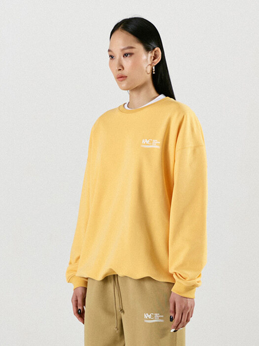 KAC Sweat Shirt Yellow