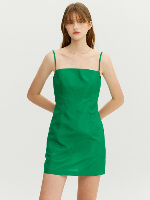 VENEZIA Backless mini one piece (Green)