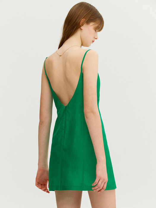 VENEZIA Backless mini one piece (Green)