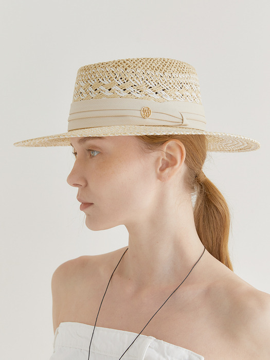 resort pedora panama hat (C029_ivory)