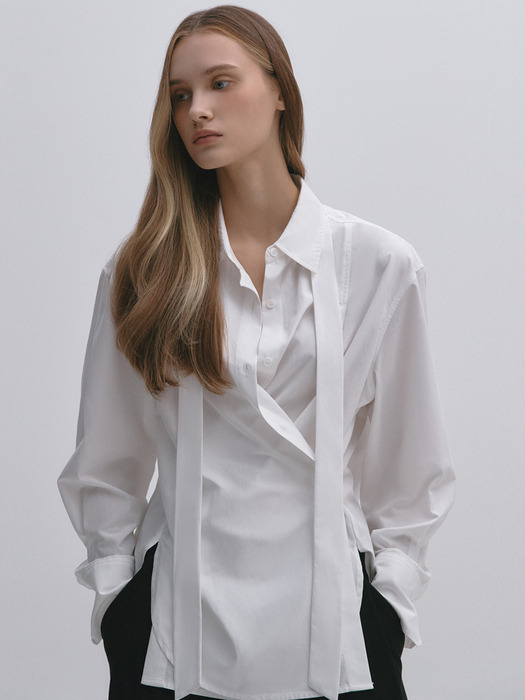 Tie Wrap Shirt OFF WHITE