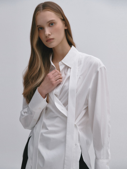 Tie Wrap Shirt OFF WHITE