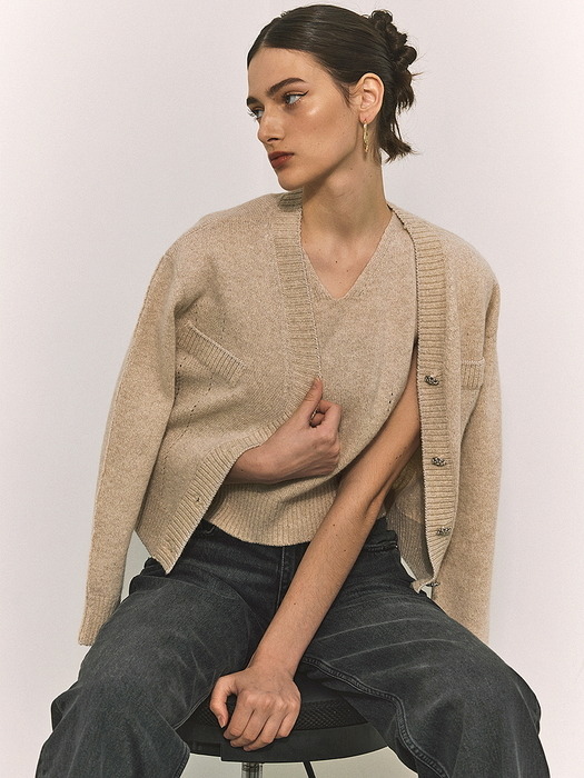 Rendezvous cardigan - Beige