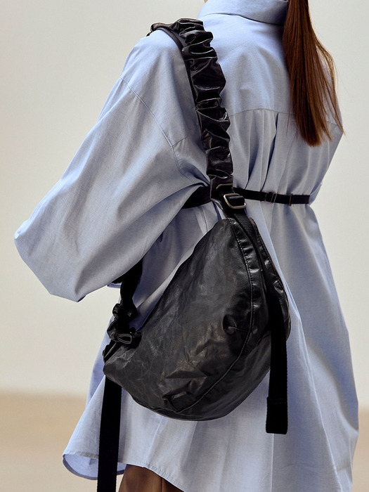 Daily Shirring Bag S_Faux Leather (All)