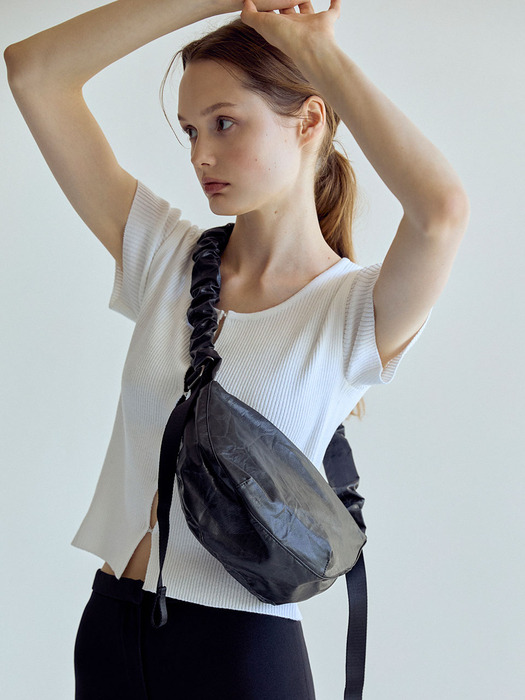 Daily Shirring Bag S_Faux Leather (All)