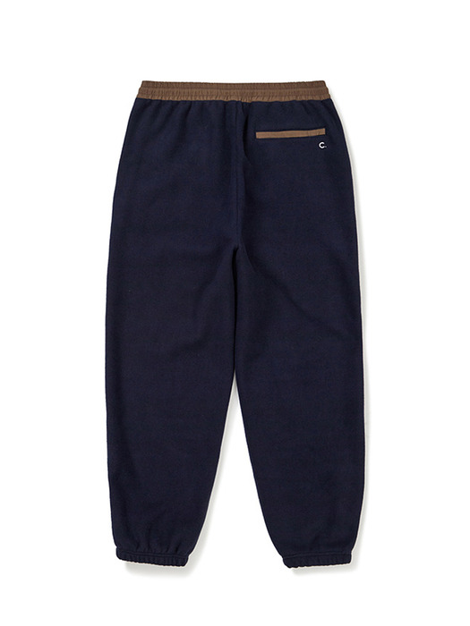 [23FW clove] Sherpa Fleece Pants_Men (Navy)