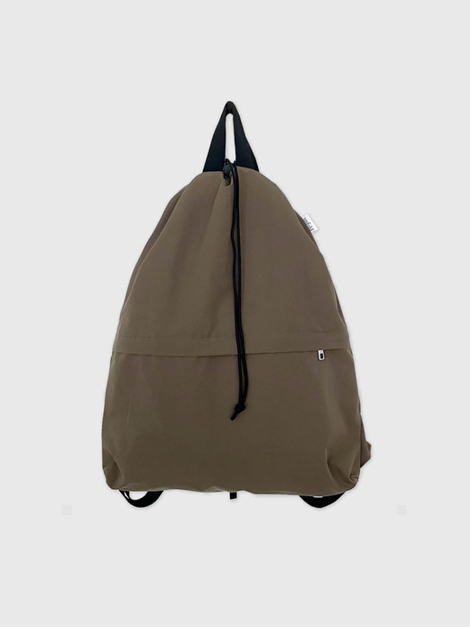 String Backpack (khaki-Brown)