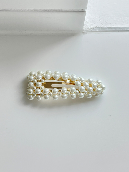 bubble pearl hair pin