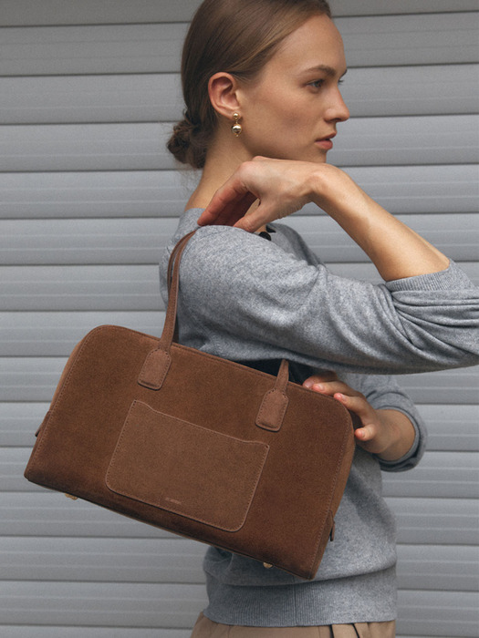 Cayley Boston Bag Plus Chestnut