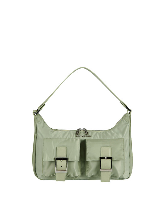 PK Hobo Bag (nylon)(green pepper)