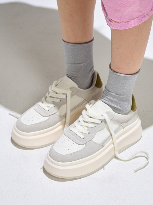 MAGNA VINTAGE STANDING SNEAKERS-CL0102 6CM (3color)