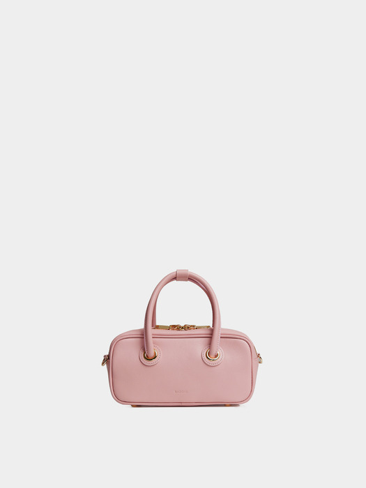 SOFT MINI BOSTON BAG, PINK