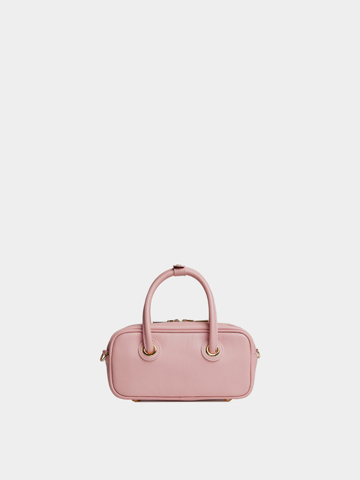 SOFT MINI BOSTON BAG, PINK