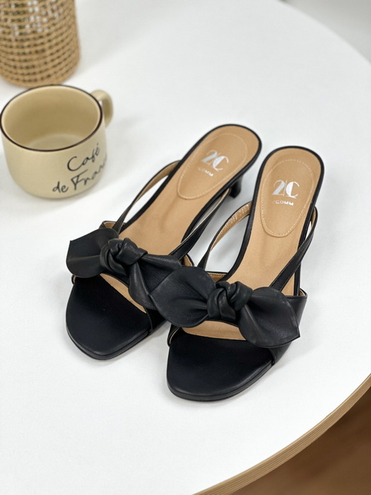 Lily sandal(black_2/4cm)