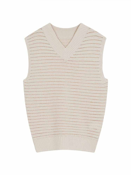SUSTAINABLE PAPER VEST_NATURAL