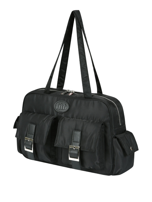 PK Shoulder Bag (nylon)(black)