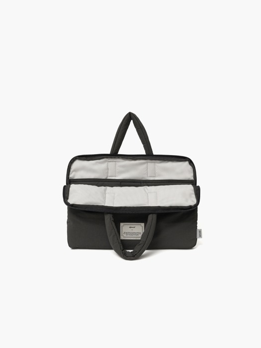 everyday laptop pouch - charcoal