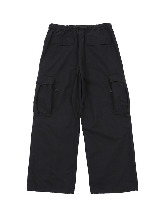 MULTI POCKET MIL CARGO PANTS (VINTAGE BLACK)