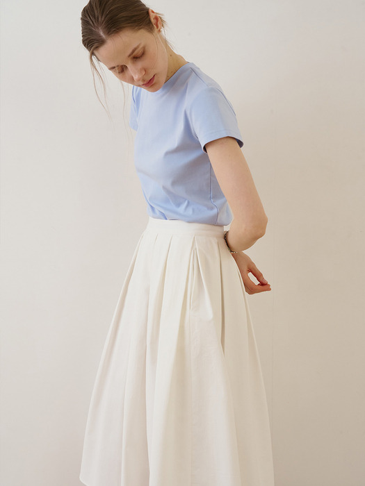 [New Color] Flared Full Skirt_2color