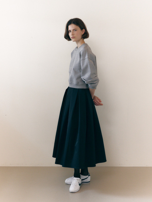 [New Color] Flared Full Skirt_2color