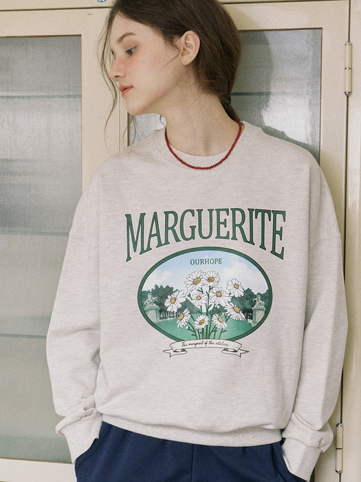 Jardin Margaret Sweatshirt - Oatmeal