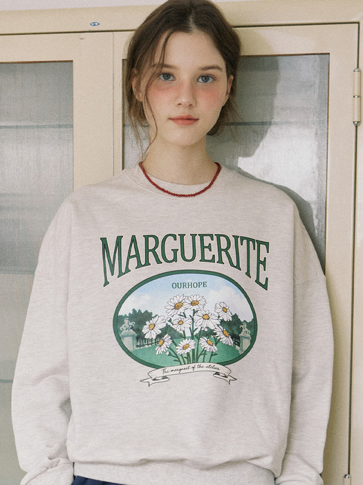 Jardin Margaret Sweatshirt - Oatmeal