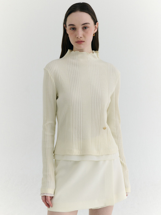 Layered Ribbed Top_3color