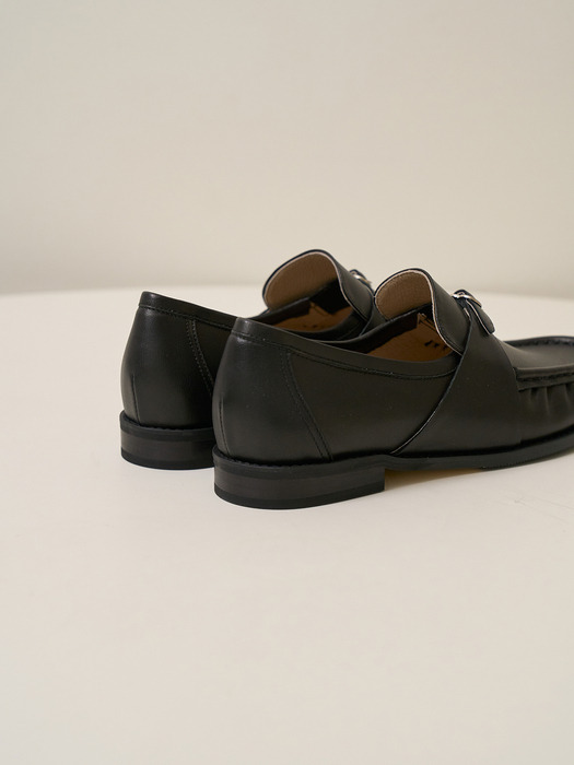 [단독]IS_251768_WRINKLE BUCKLE LOAFER ( 2COLORS )