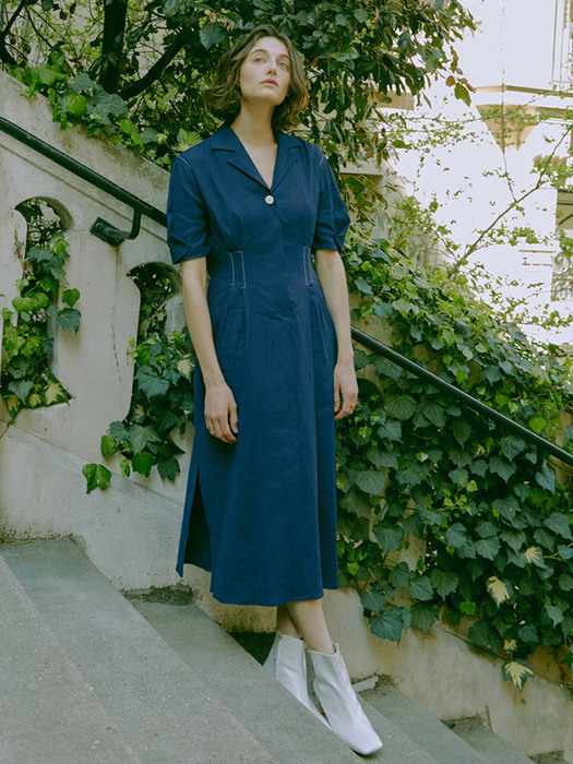 [FRONTROW X MAISONMARAIS] Sablier Belted Dress