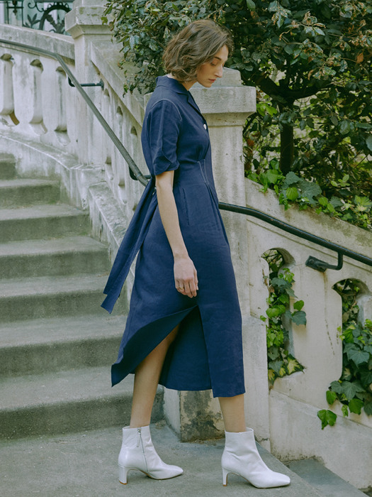 [FRONTROW X MAISONMARAIS] Sablier Belted Dress