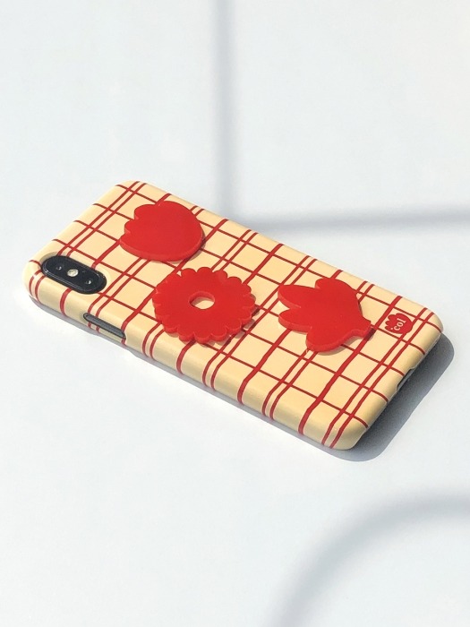 Acrylic Point Case (Flower Rouge)